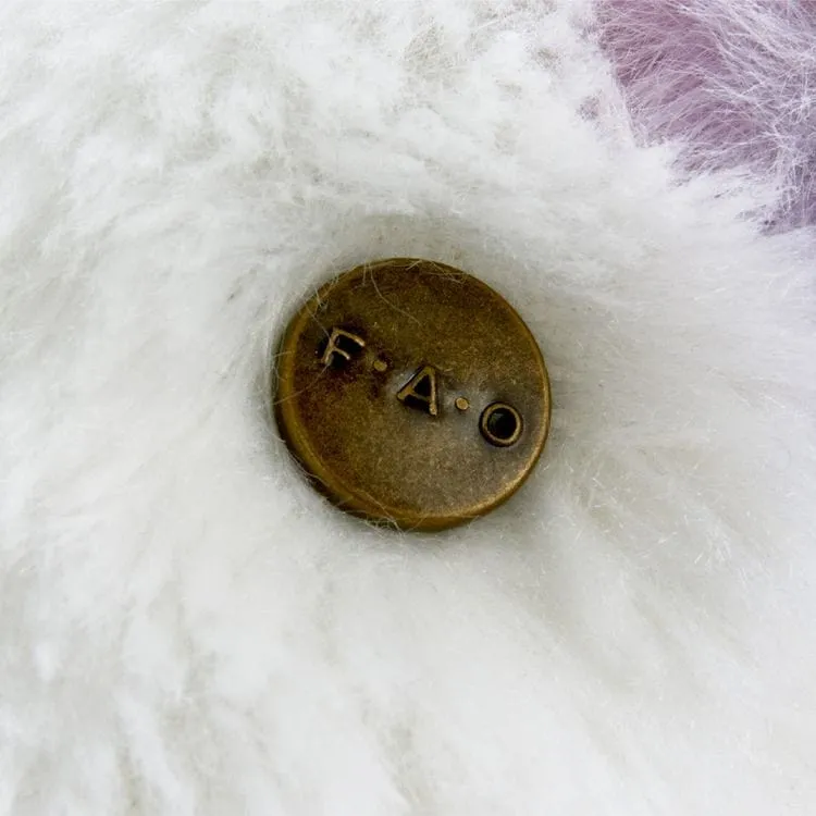 12" Glow Brights LED with Sound Alpaca Plush - Cream