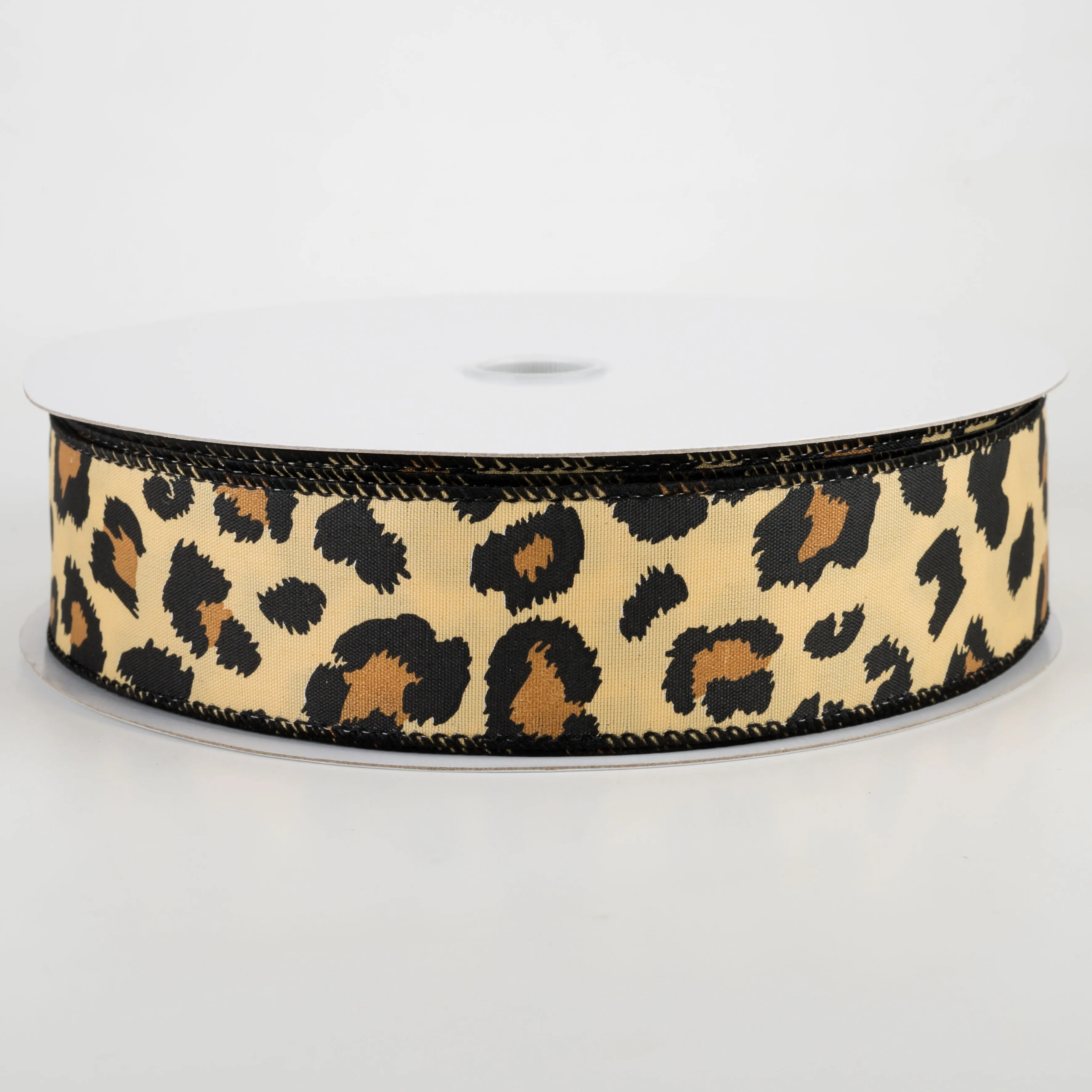 1.5" Bold Satin Cheetah Print Ribbon (50 Yards)