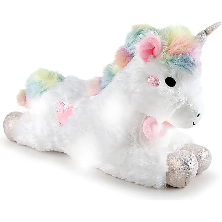 15" Glow Brights Toy Plush LED with Sound Unicorn