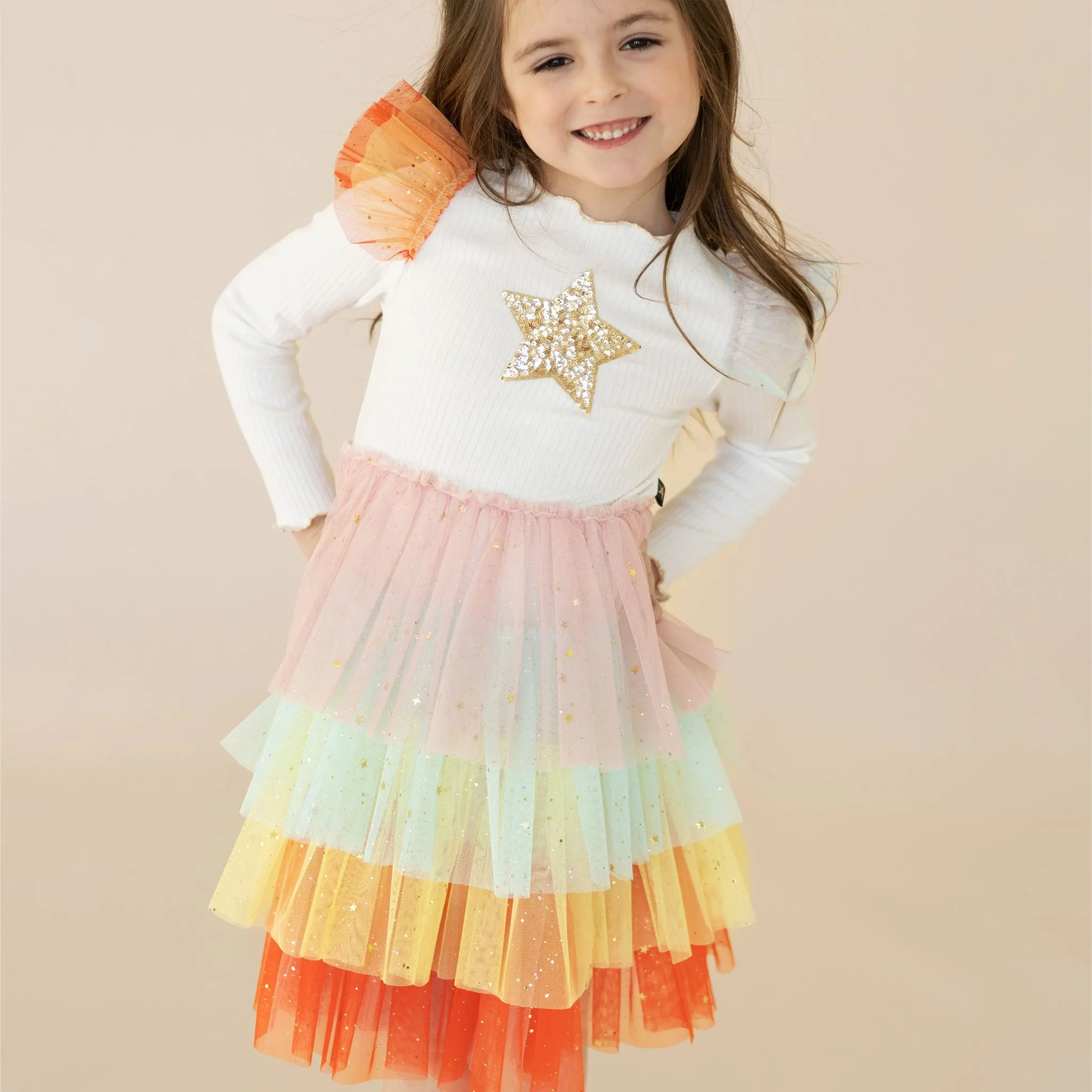 4 Layered Tutu Dress