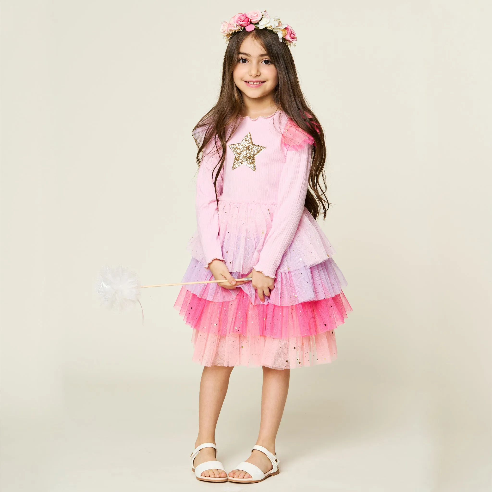4 Layered Tutu Dress