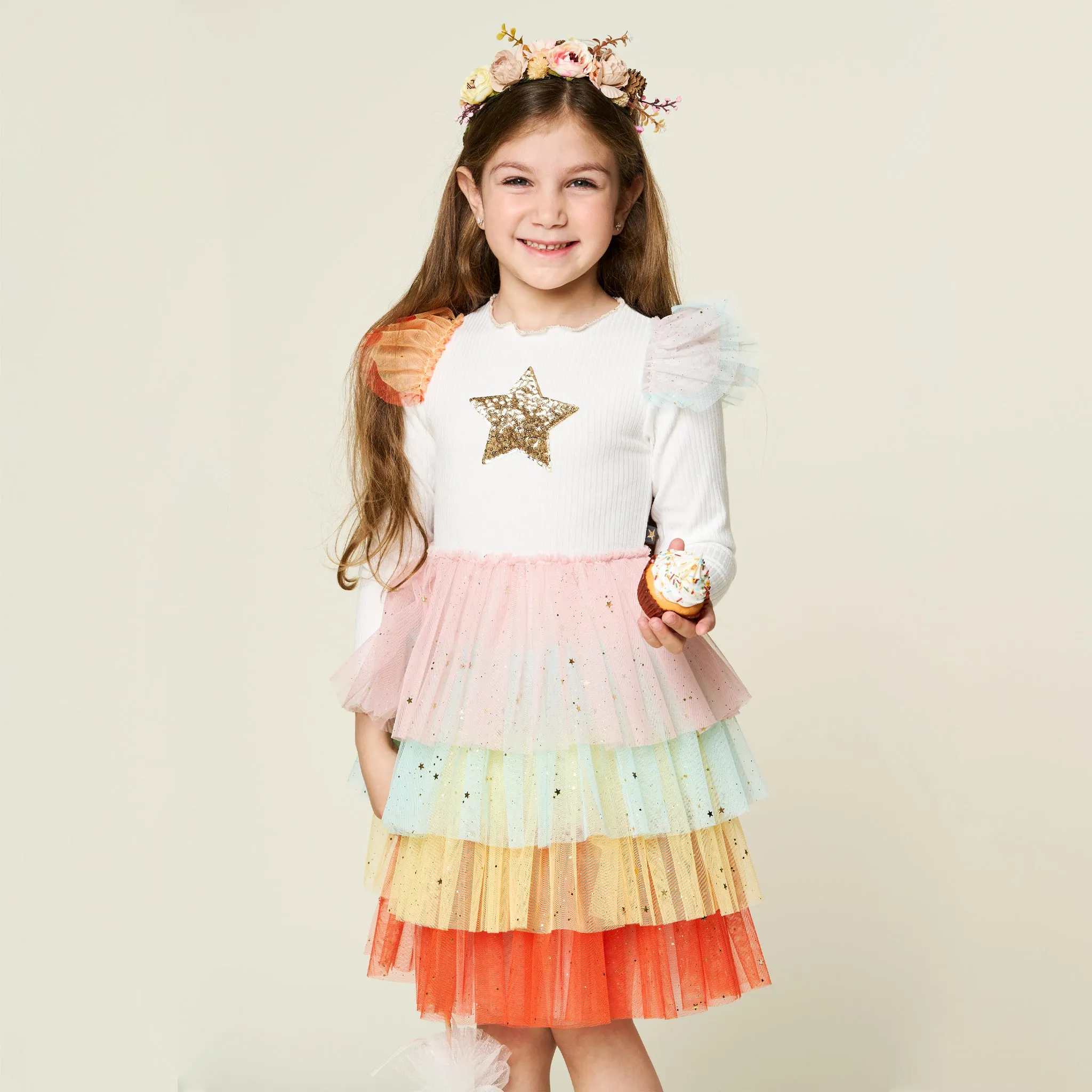 4 Layered Tutu Dress