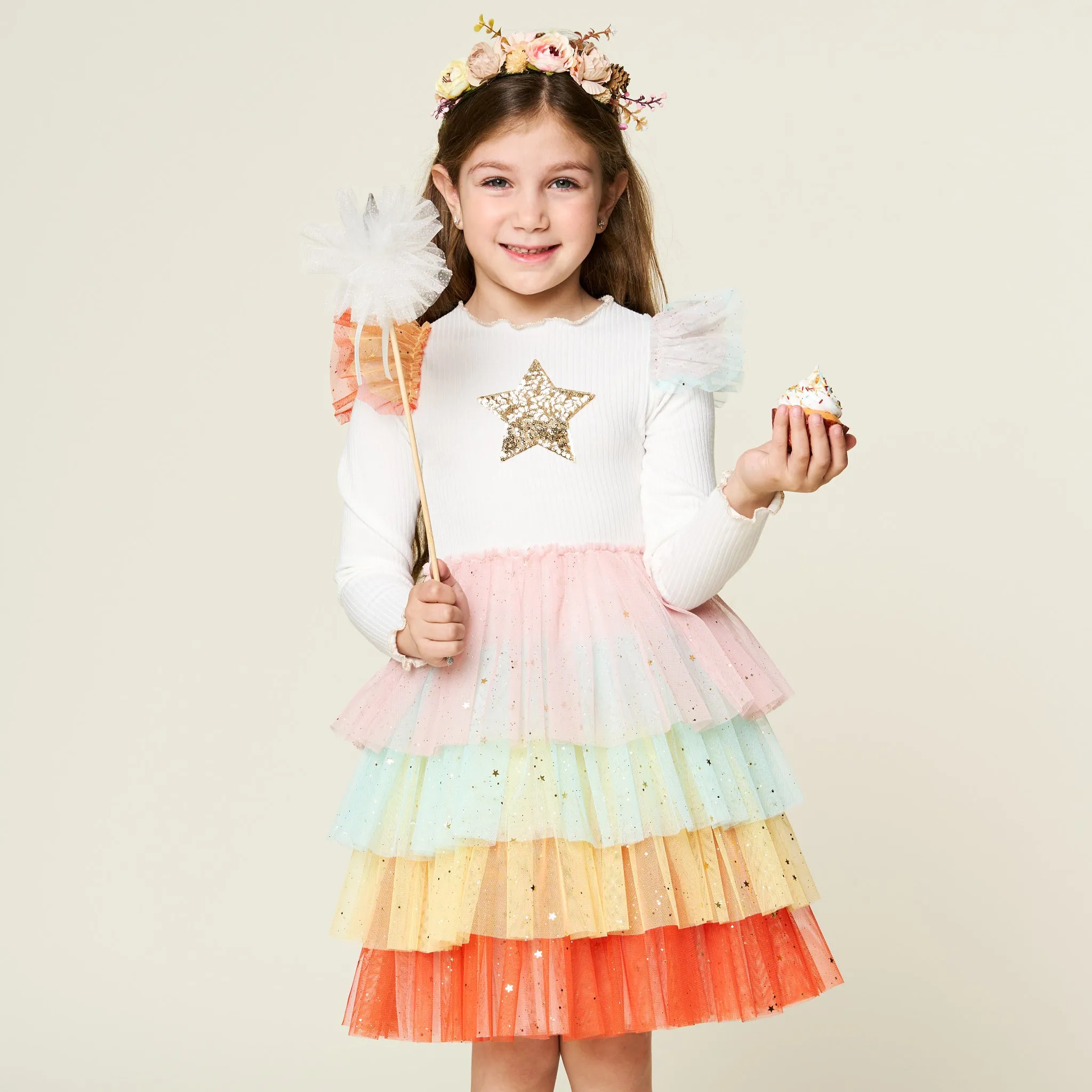 4 Layered Tutu Dress