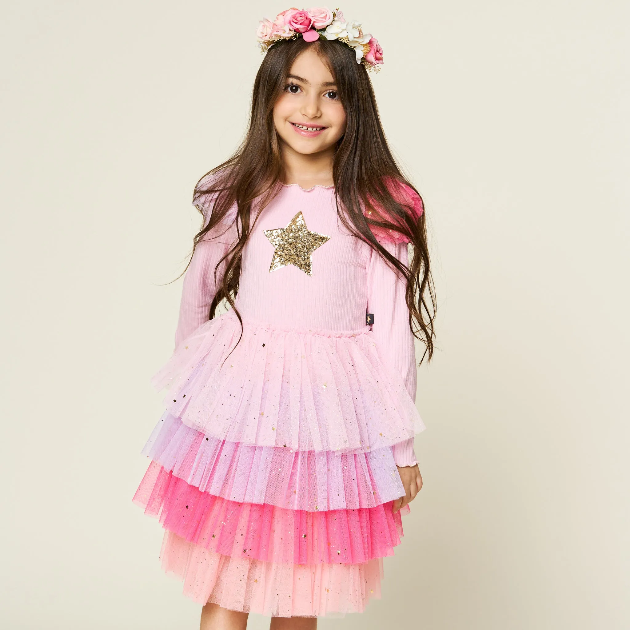 4 Layered Tutu Dress