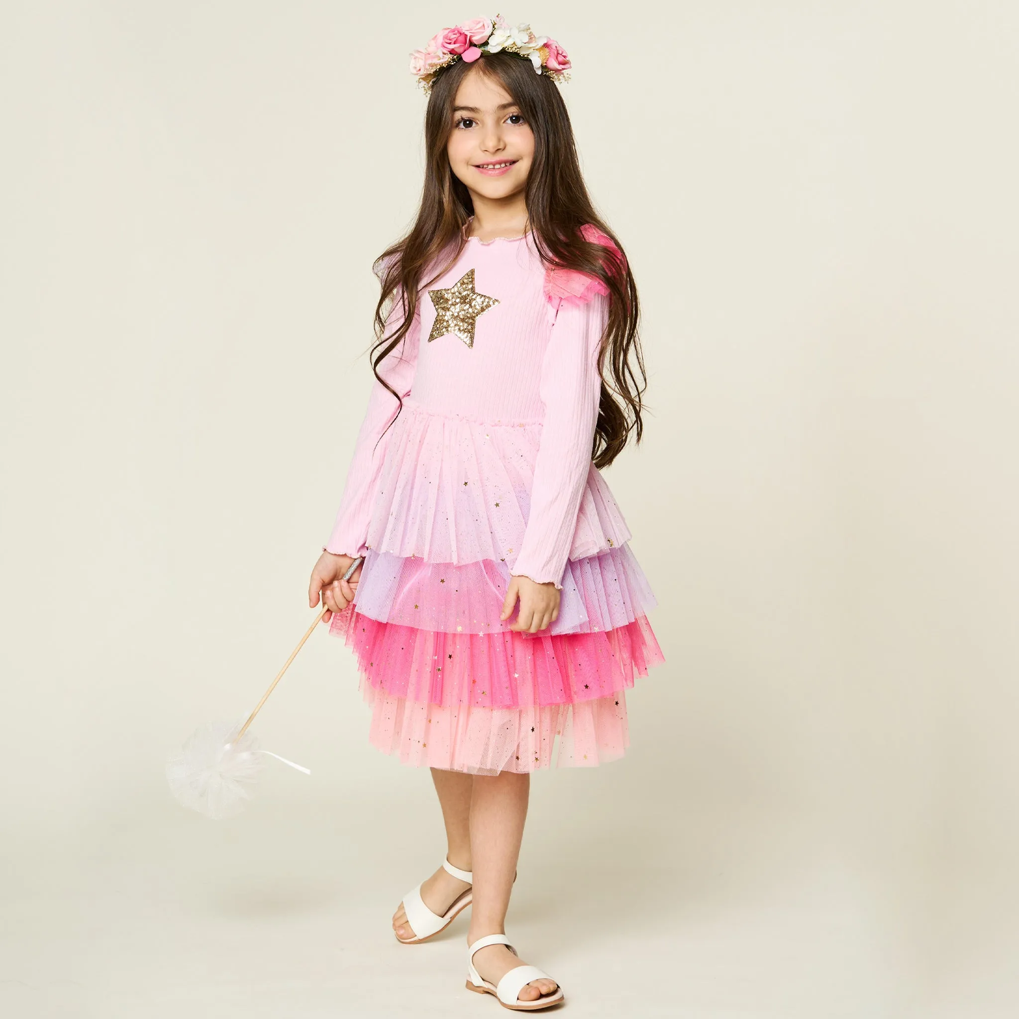 4 Layered Tutu Dress