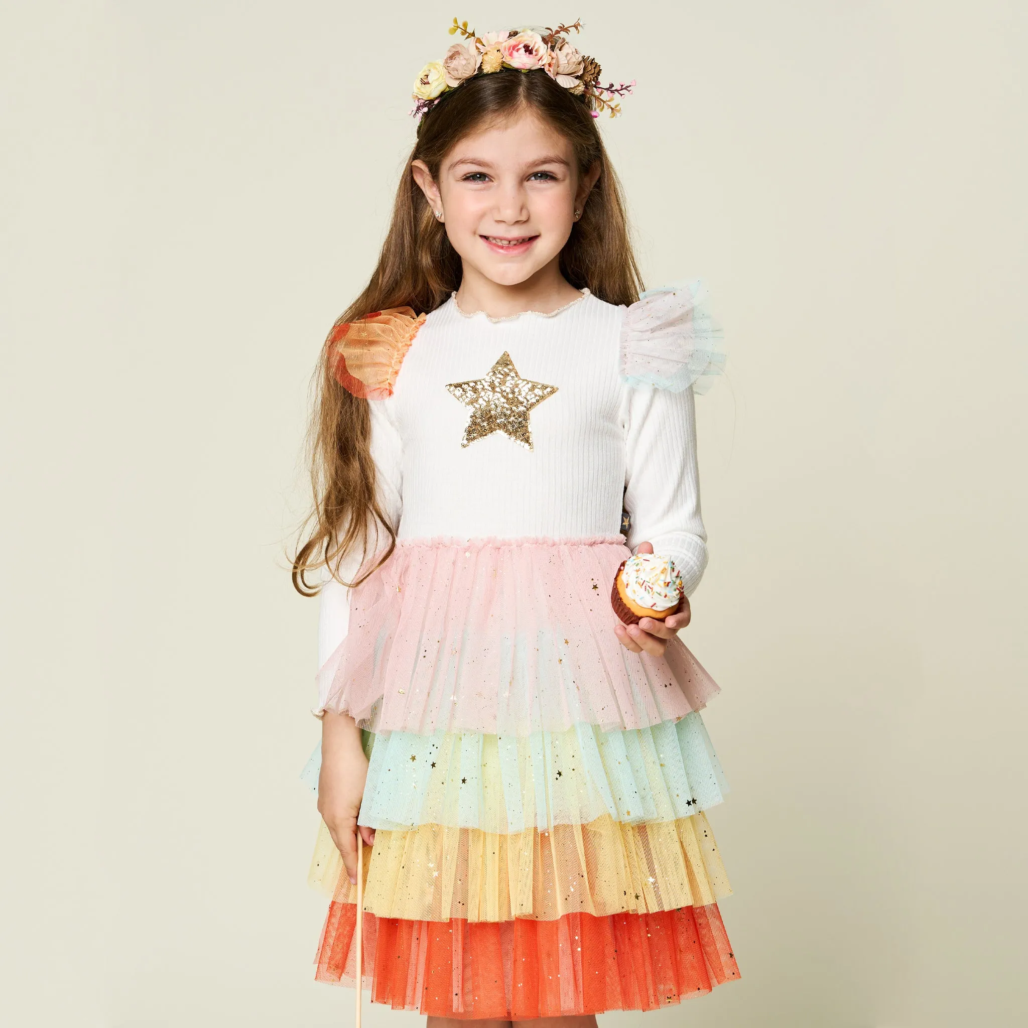 4 Layered Tutu Dress