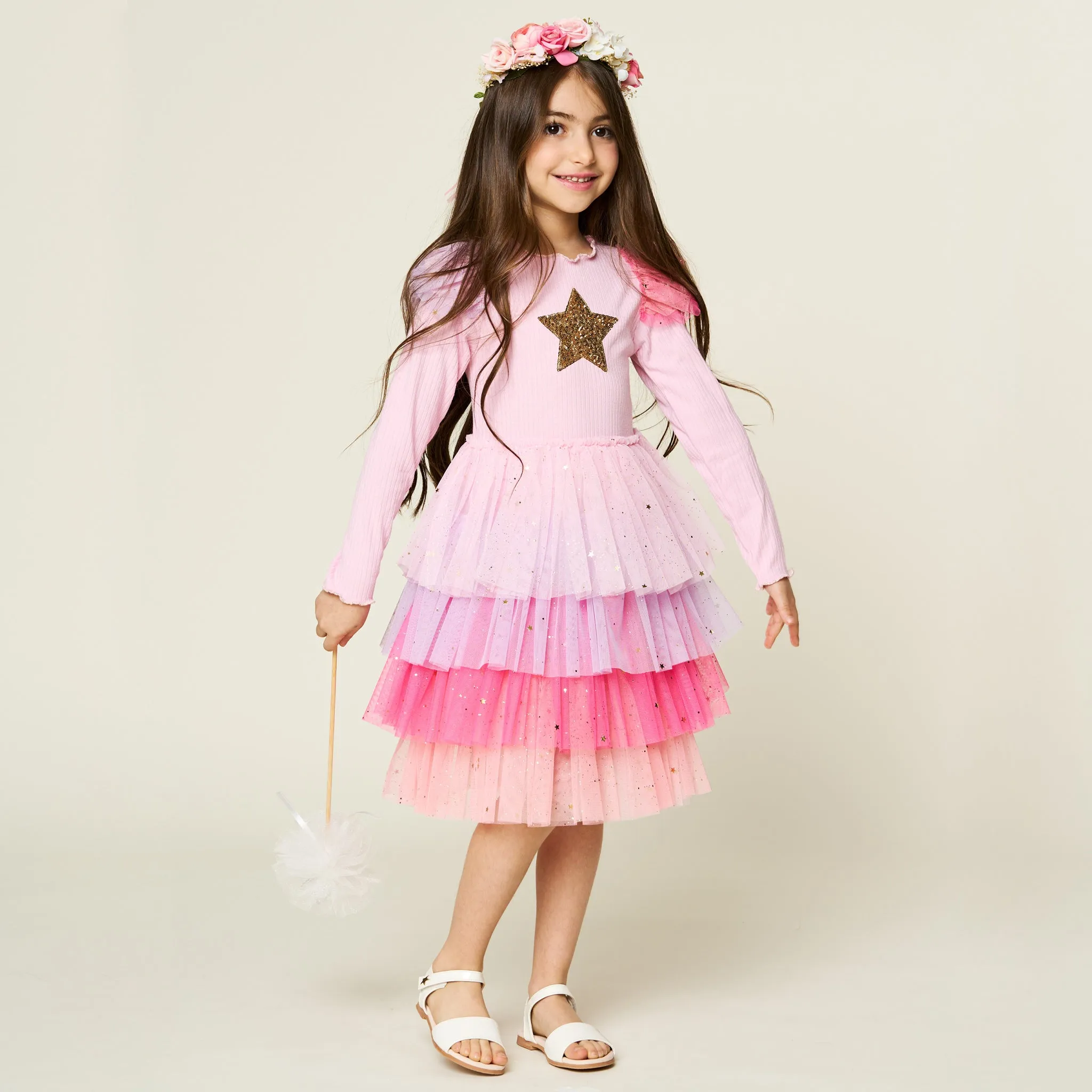 4 Layered Tutu Dress
