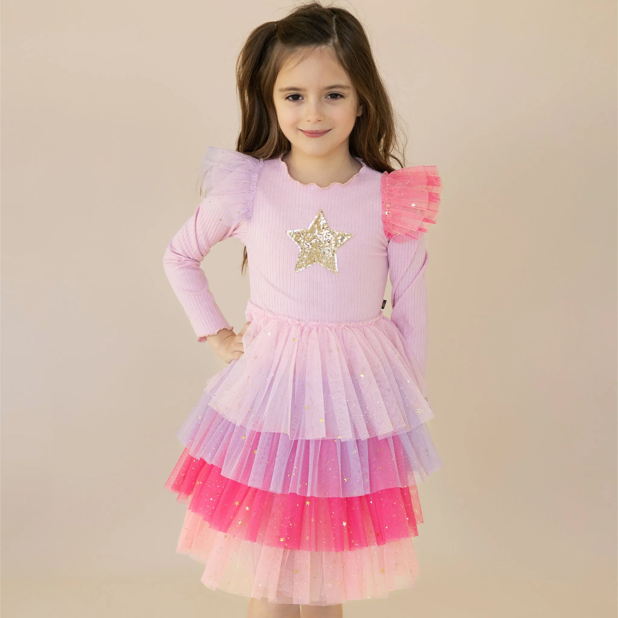 4 Layered Tutu Dress
