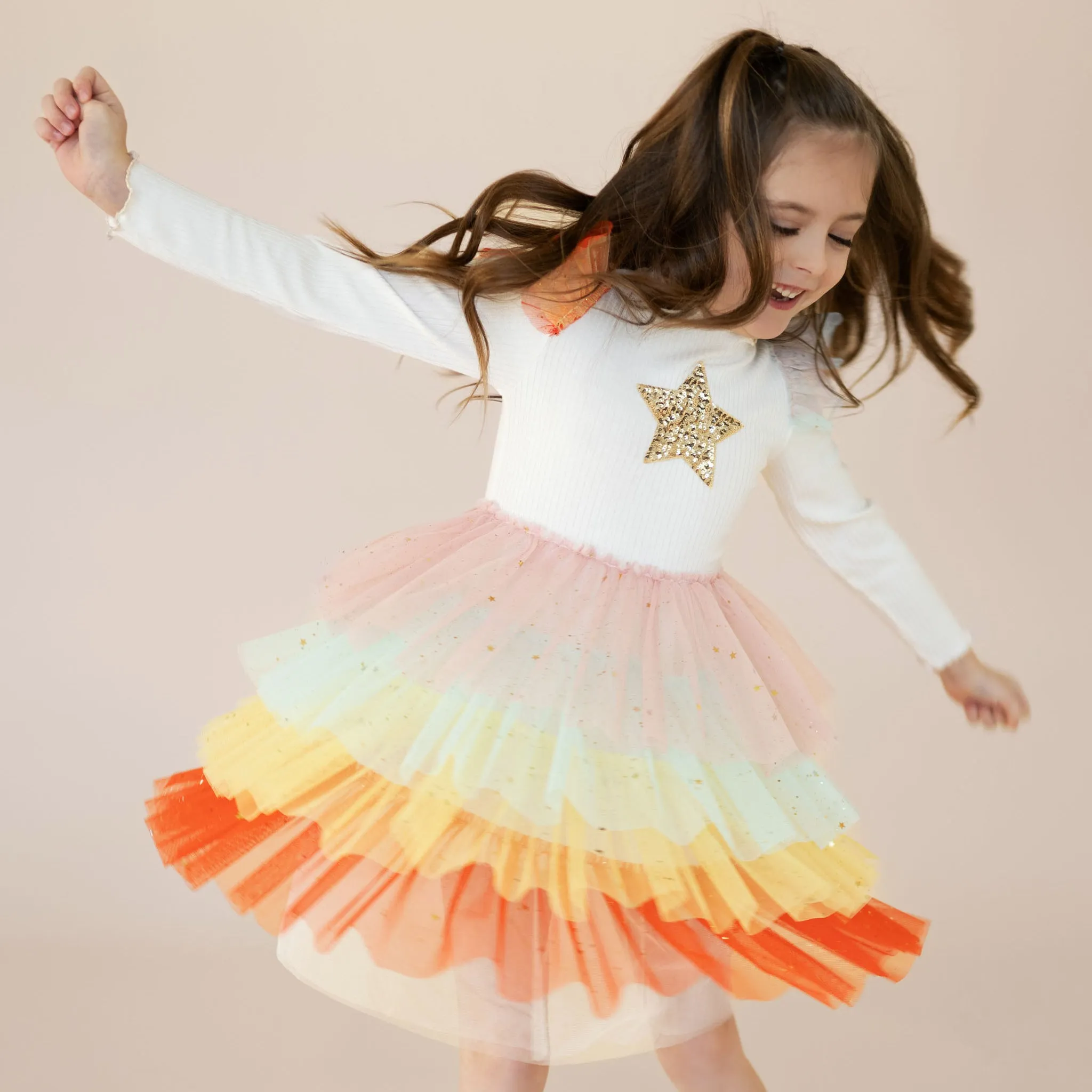 4 Layered Tutu Dress
