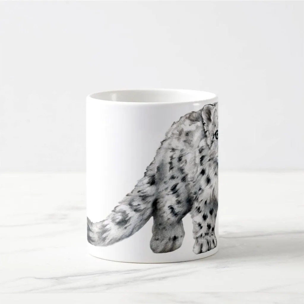 [469-CMG] Snow Leopard Cub Mug