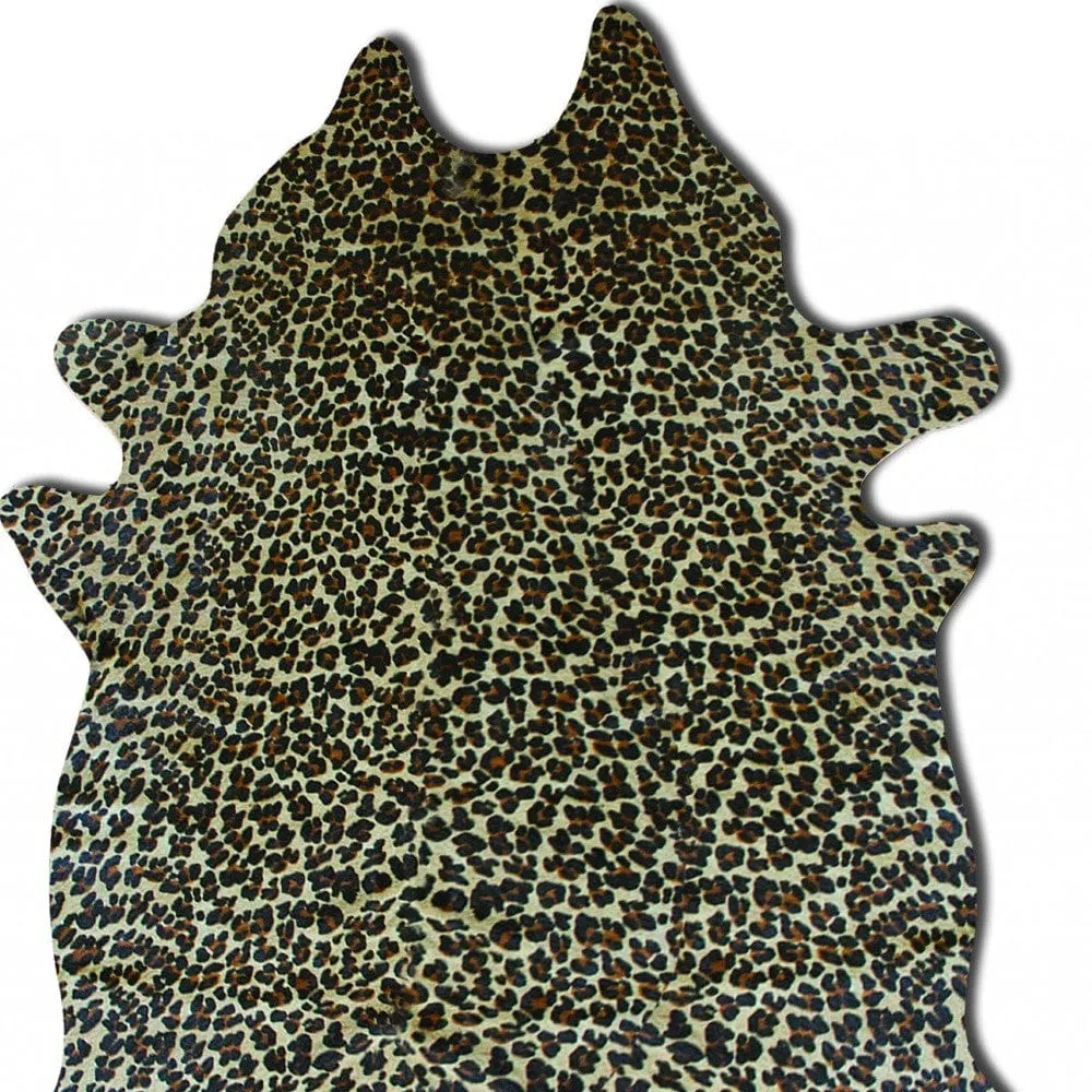 60" X 84" Leopard Cowhide - Area Rug