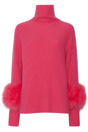 Airy Ribbed Turtleneck