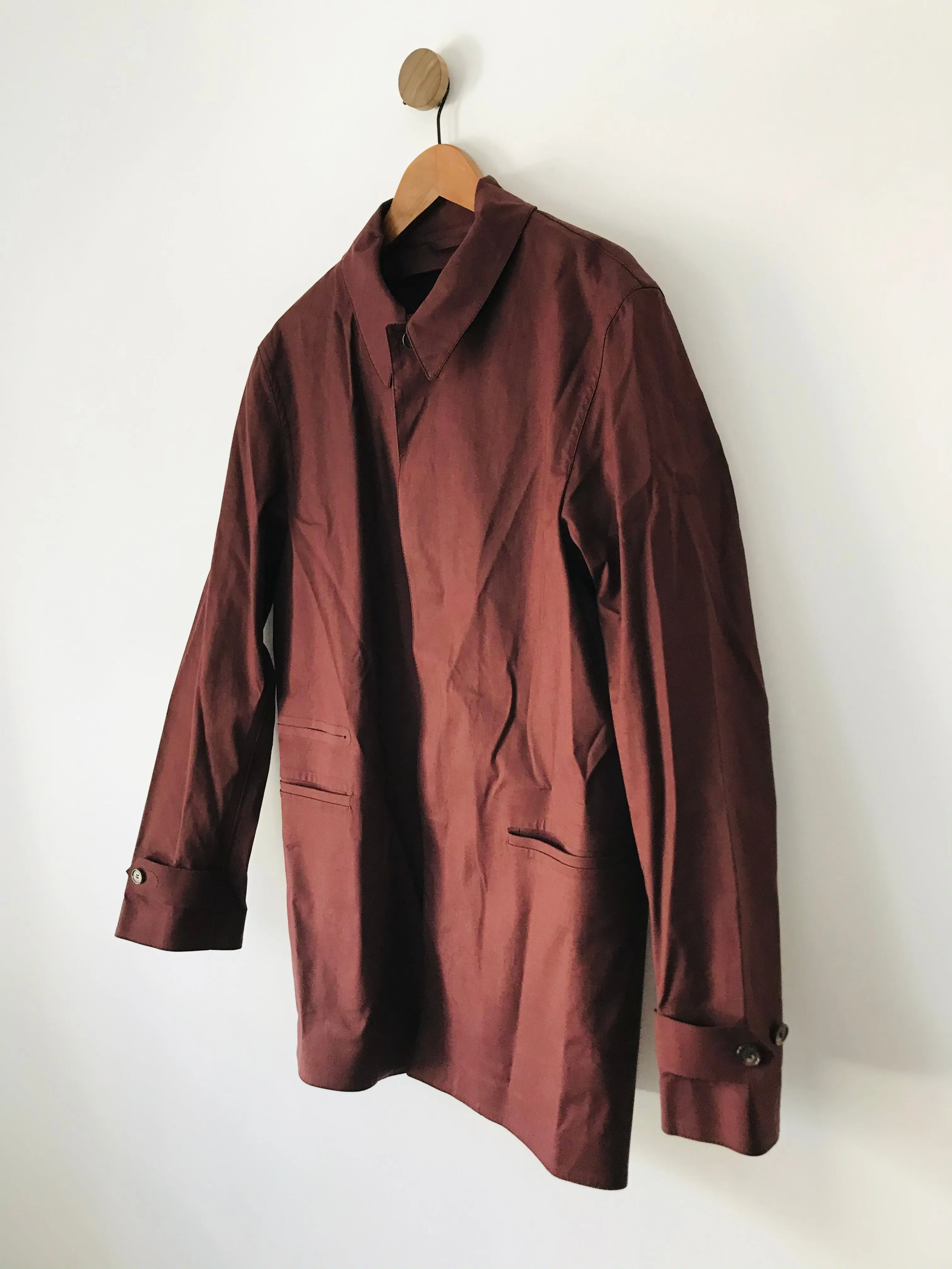 Aquascutum Men’s Overcoat Hunting Jacket | 42R | Brown