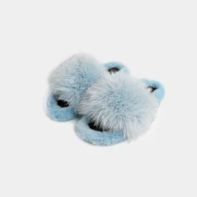ASPEN - Slipper with Fur mink & Celestial Fox