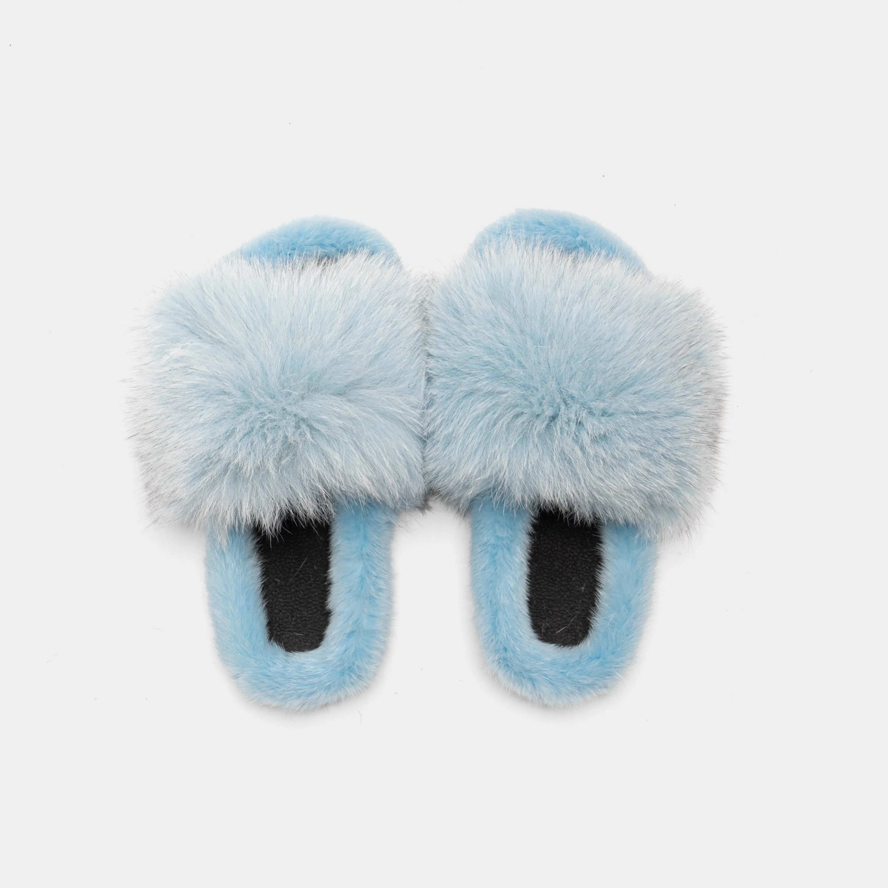 ASPEN - Slipper with Fur mink & Celestial Fox