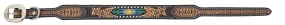 Beaded Cactus Inlay Dog Collar