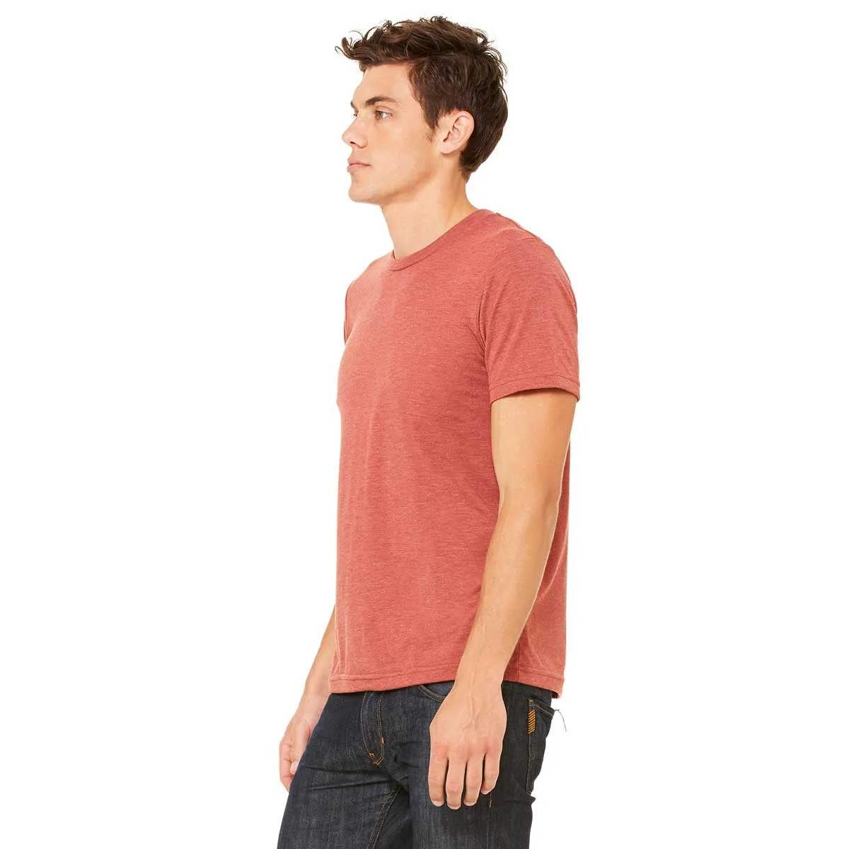 Bella   Canvas Unisex Clay Triblend Short-Sleeve T-Shirt