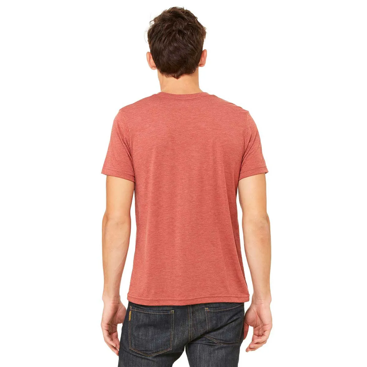 Bella   Canvas Unisex Clay Triblend Short-Sleeve T-Shirt
