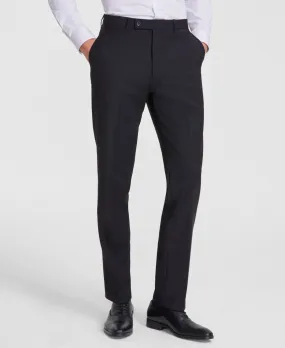 Calvin Klein Mens Slim fit Dress Pants 36 / 30 Grey Solid Stretch