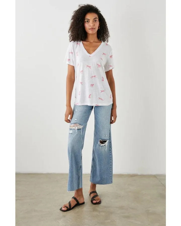 Cara Rose Leopard Tee