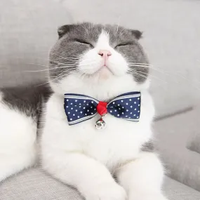 Christmas Themed Bowtie Breakaway Cat Collars