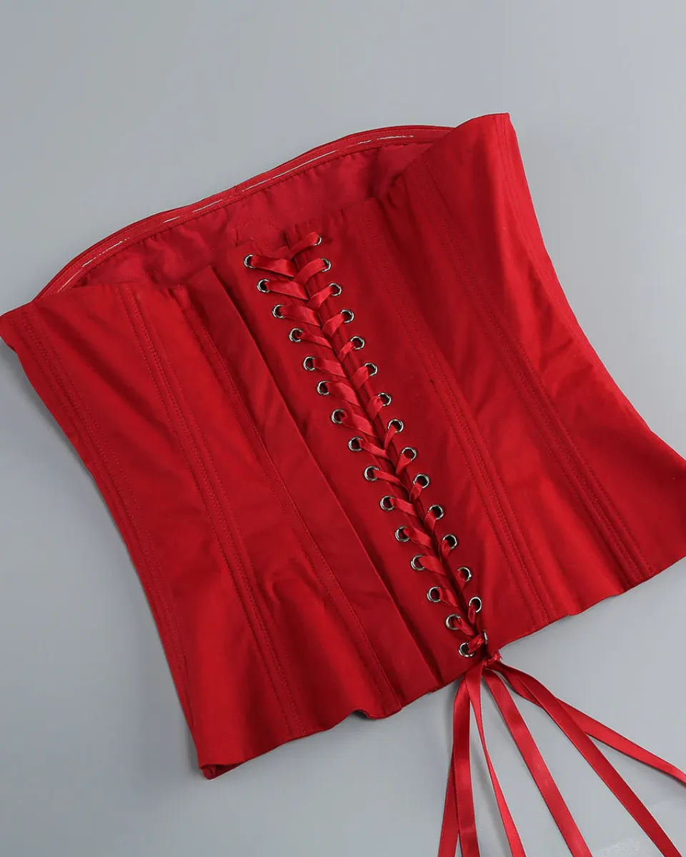 Clizia – Strapless corset top – Two-piece set