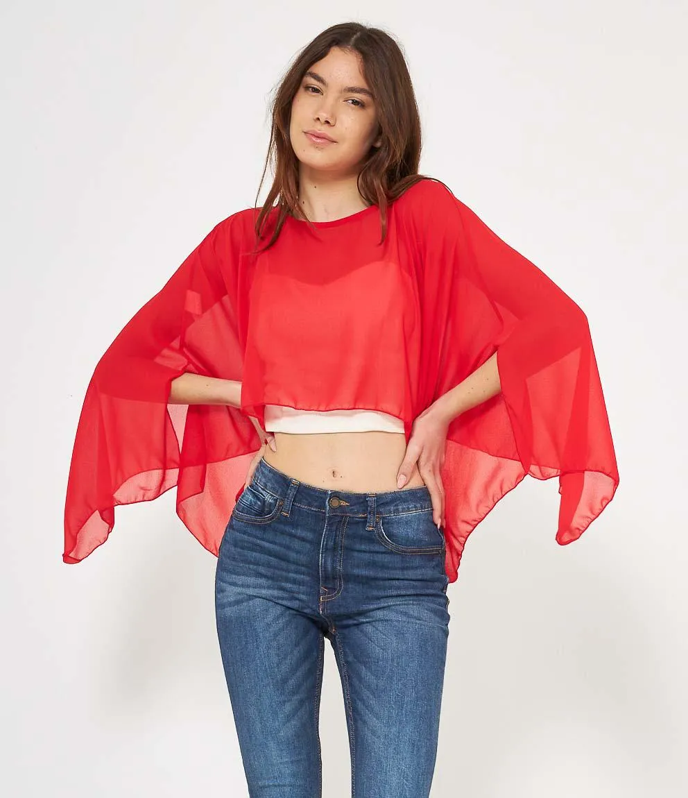 Coprispalle modello poncho