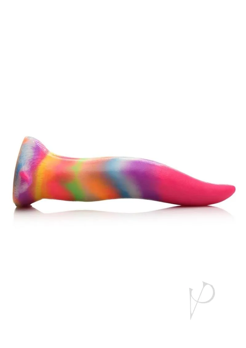 Creature Cocks Unicorn Kiss Glow in the Dark Silicone Dildo Rainbow