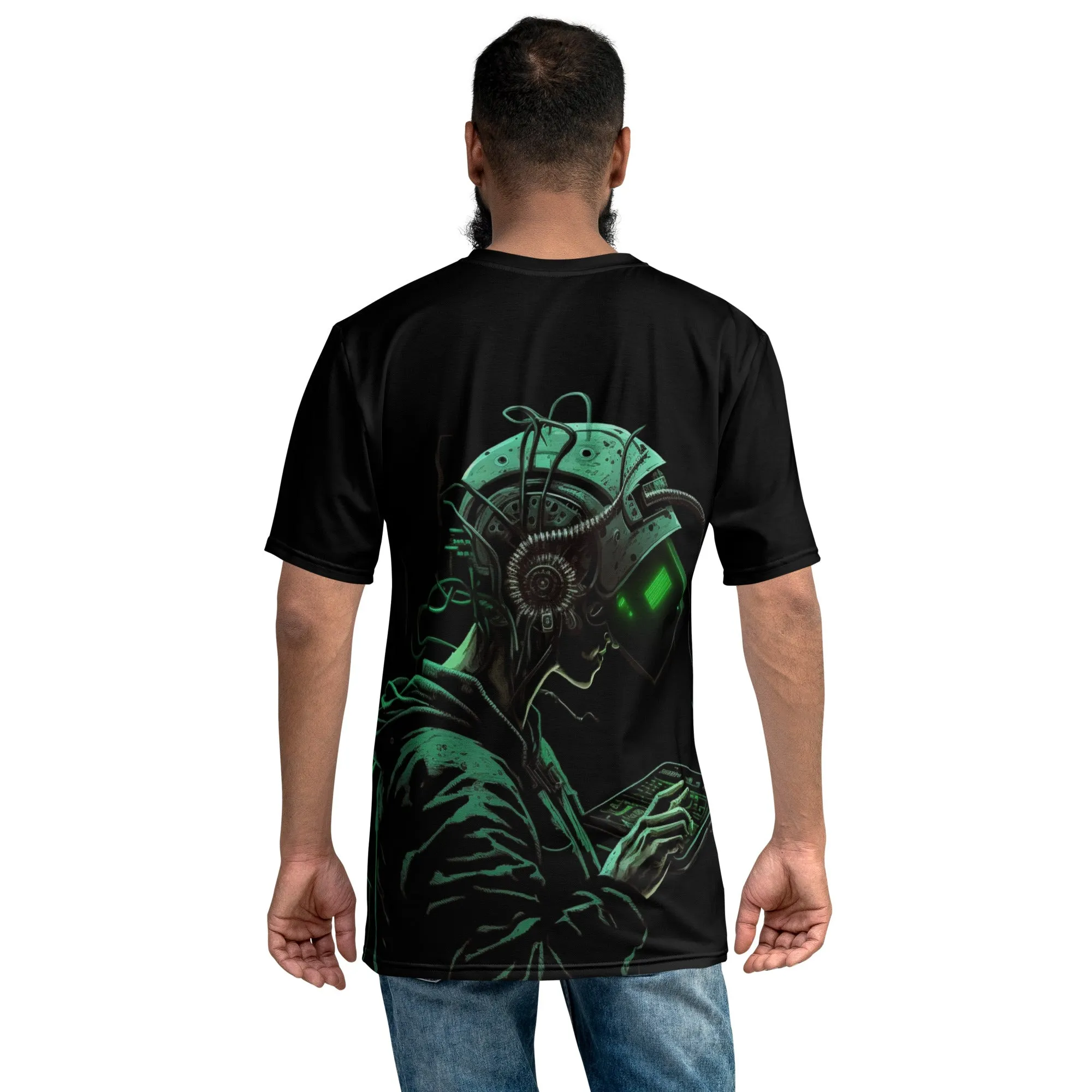 Cyberware assassin v8 - Men's t-shirt ( Back Print )