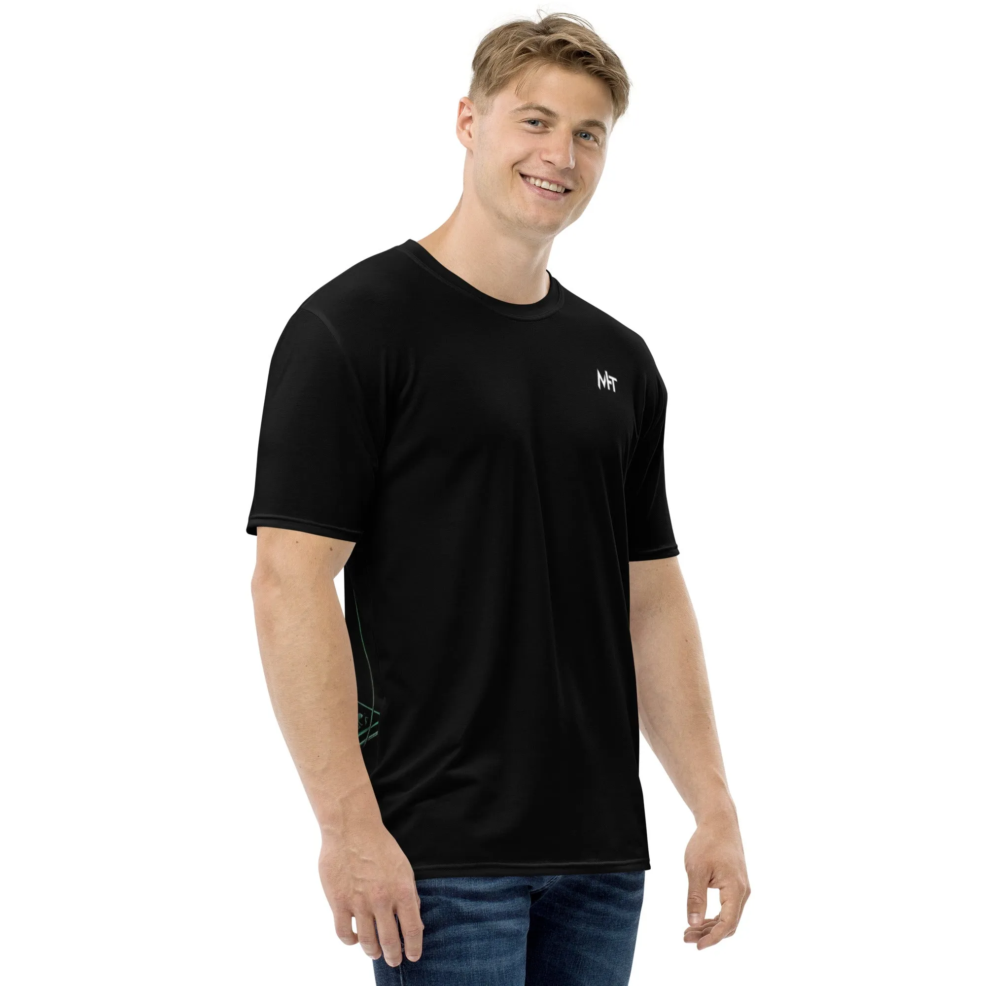 Cyberware assassin v8 - Men's t-shirt ( Back Print )
