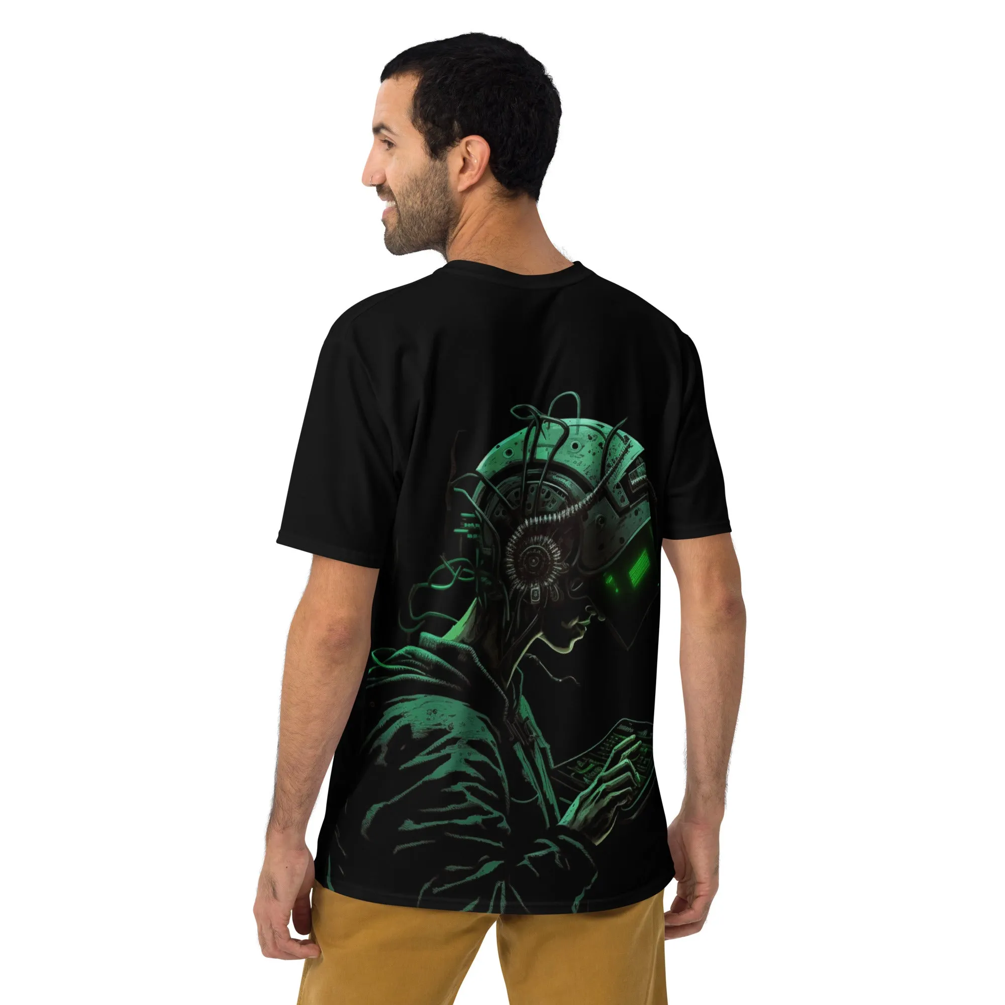 Cyberware assassin v8 - Men's t-shirt ( Back Print )