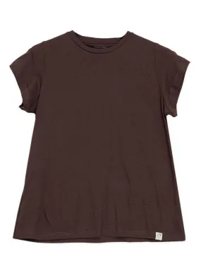Dark Brown Short-Sleeve