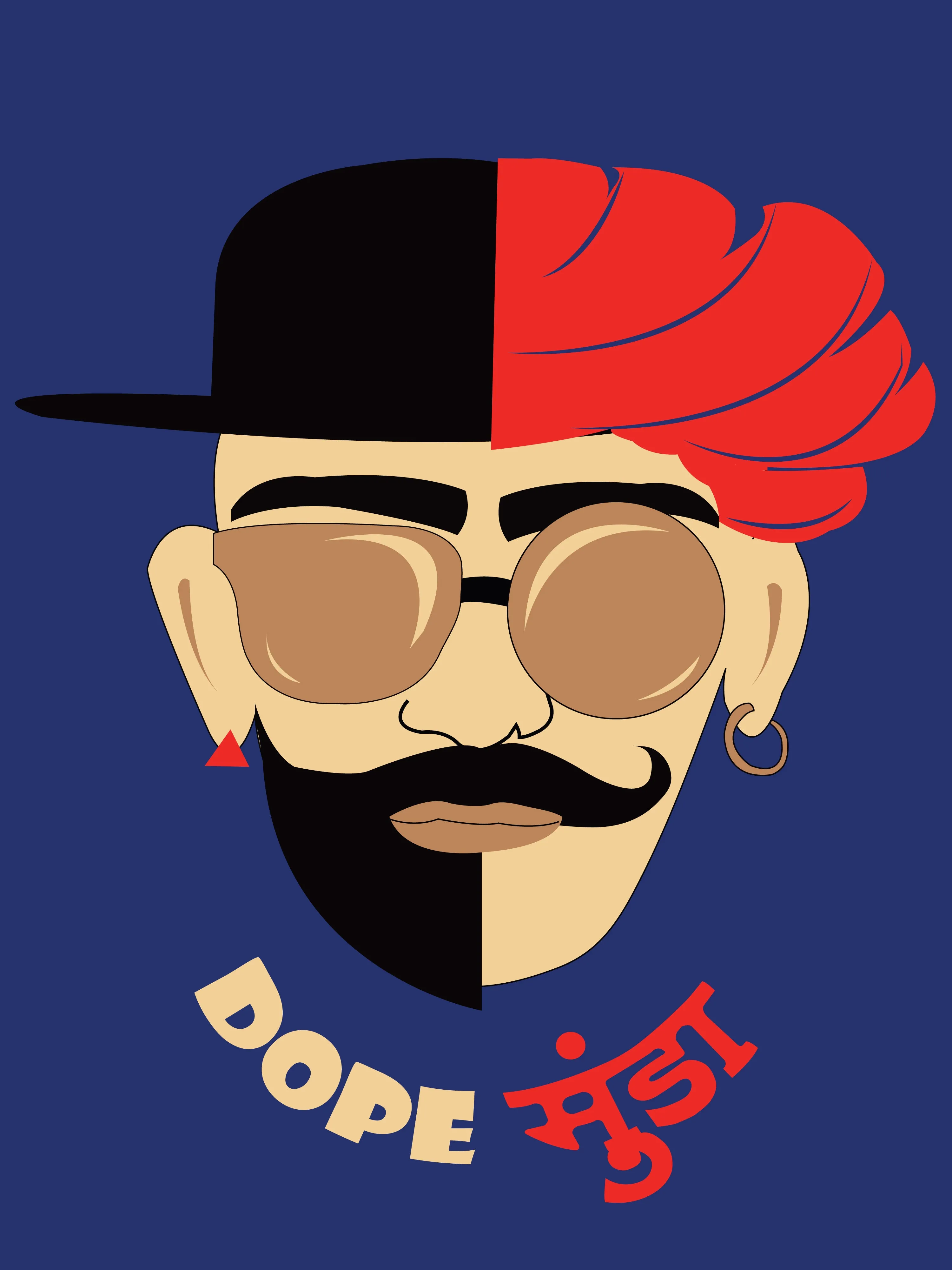 Dope Munda Half Sleeves T-Shirt