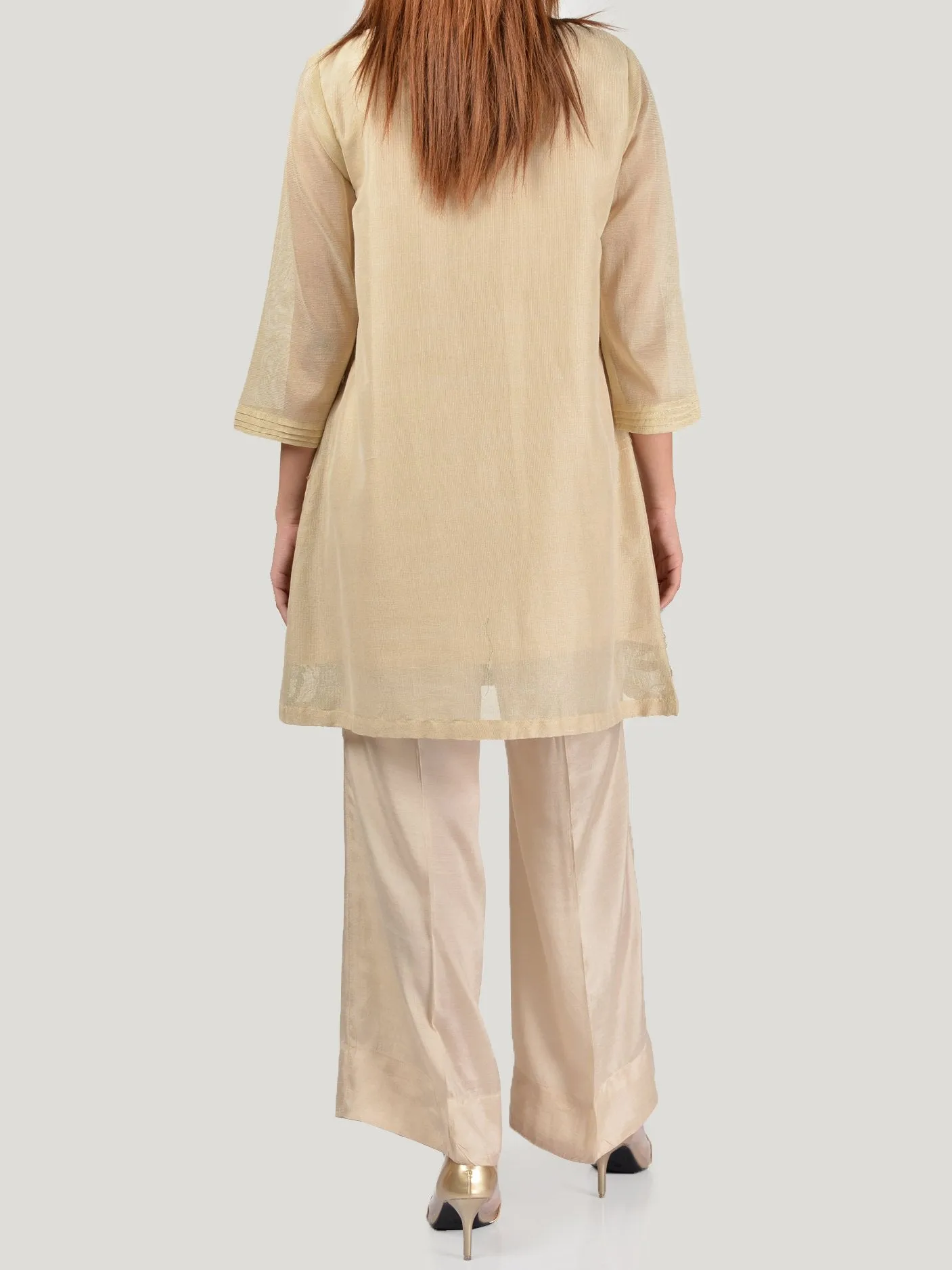 Embellished Net Suit