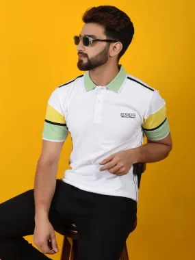 Flawless Men Trendy Multicolor Polo T-Shirt | HERCULES