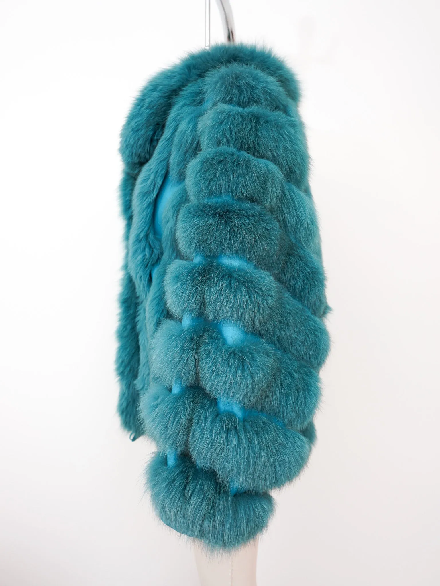 Fox Fur & Leather Jacket
