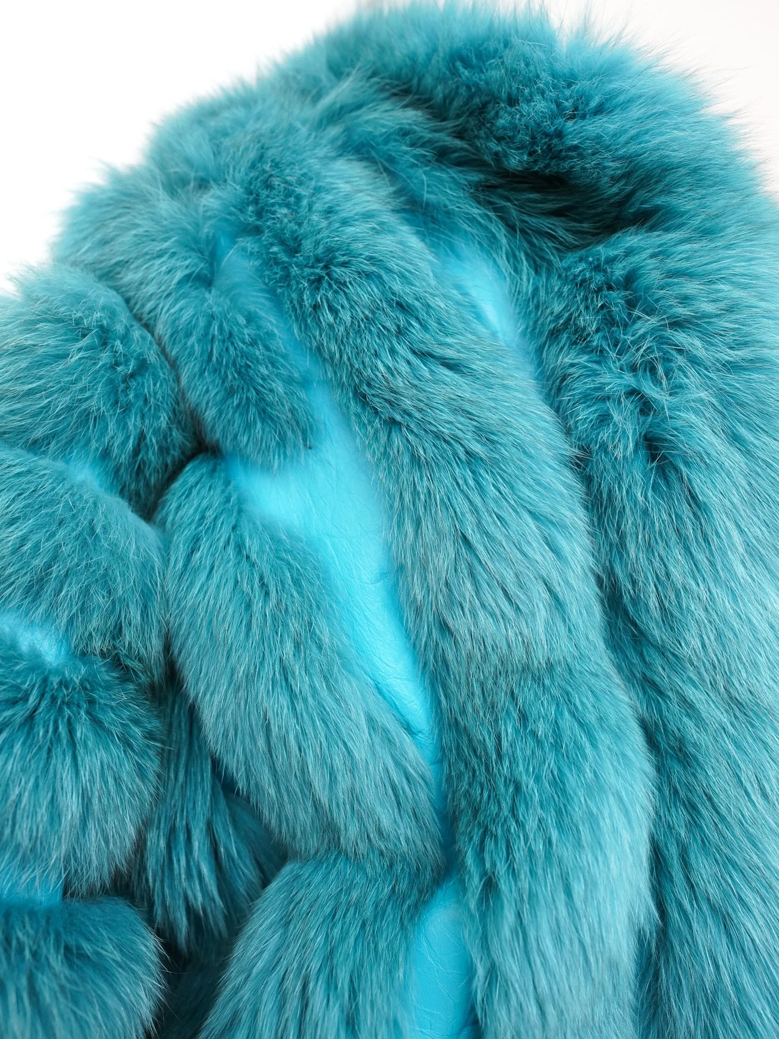 Fox Fur & Leather Jacket