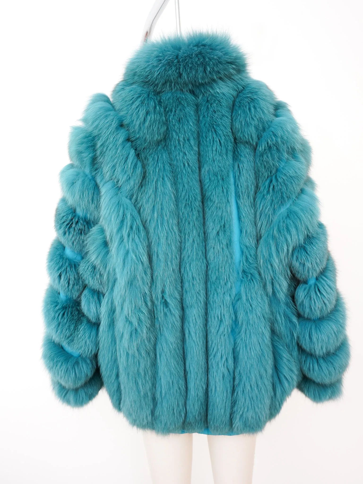 Fox Fur & Leather Jacket