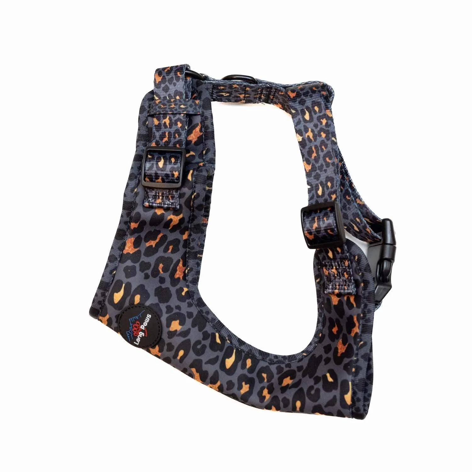 Funk The Dog Harness | GoldBlack Leopard