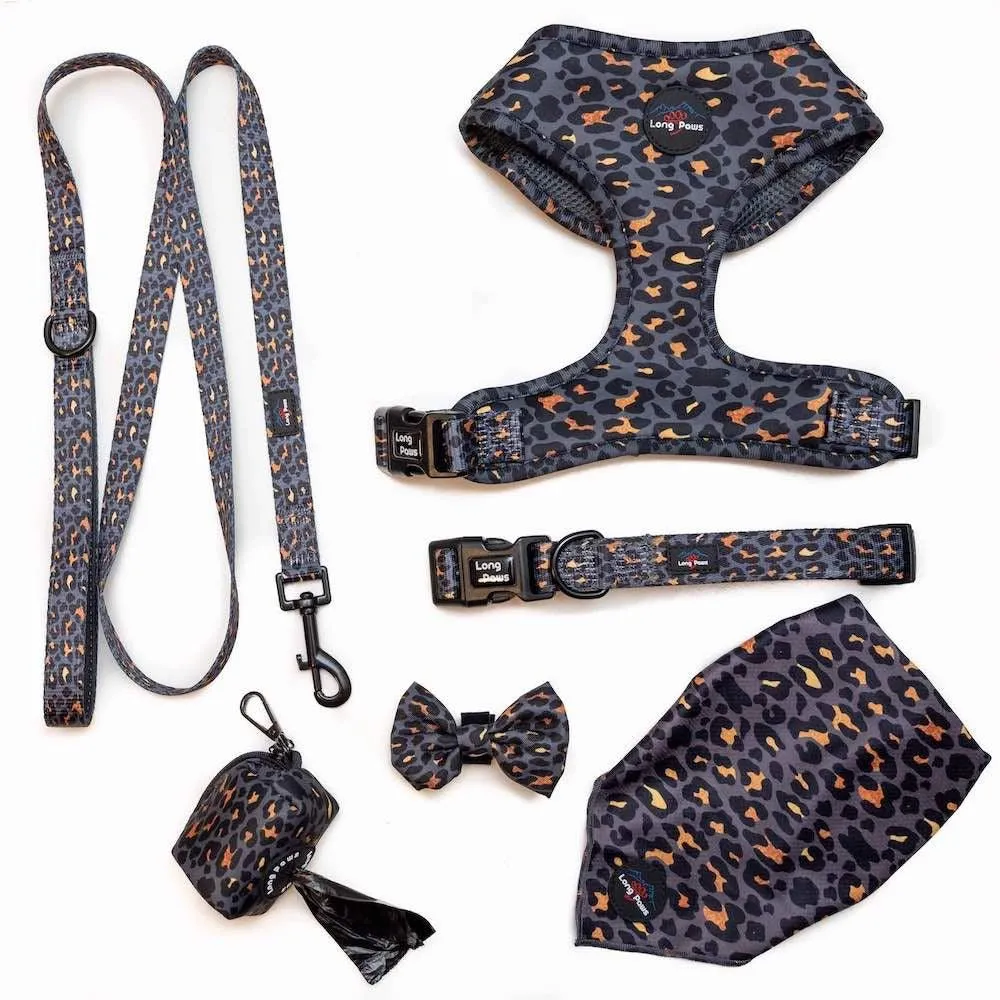 Funk The Dog Harness | GoldBlack Leopard