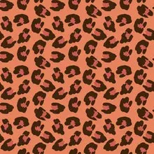 Galerie Leopard Wallpaper Orange 18538