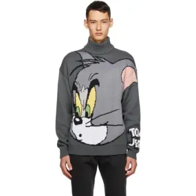 GCDS Grey Tom Turtleneck