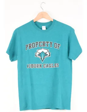 Gildan Property Of Auburn Eagles Printed T-shirt - M