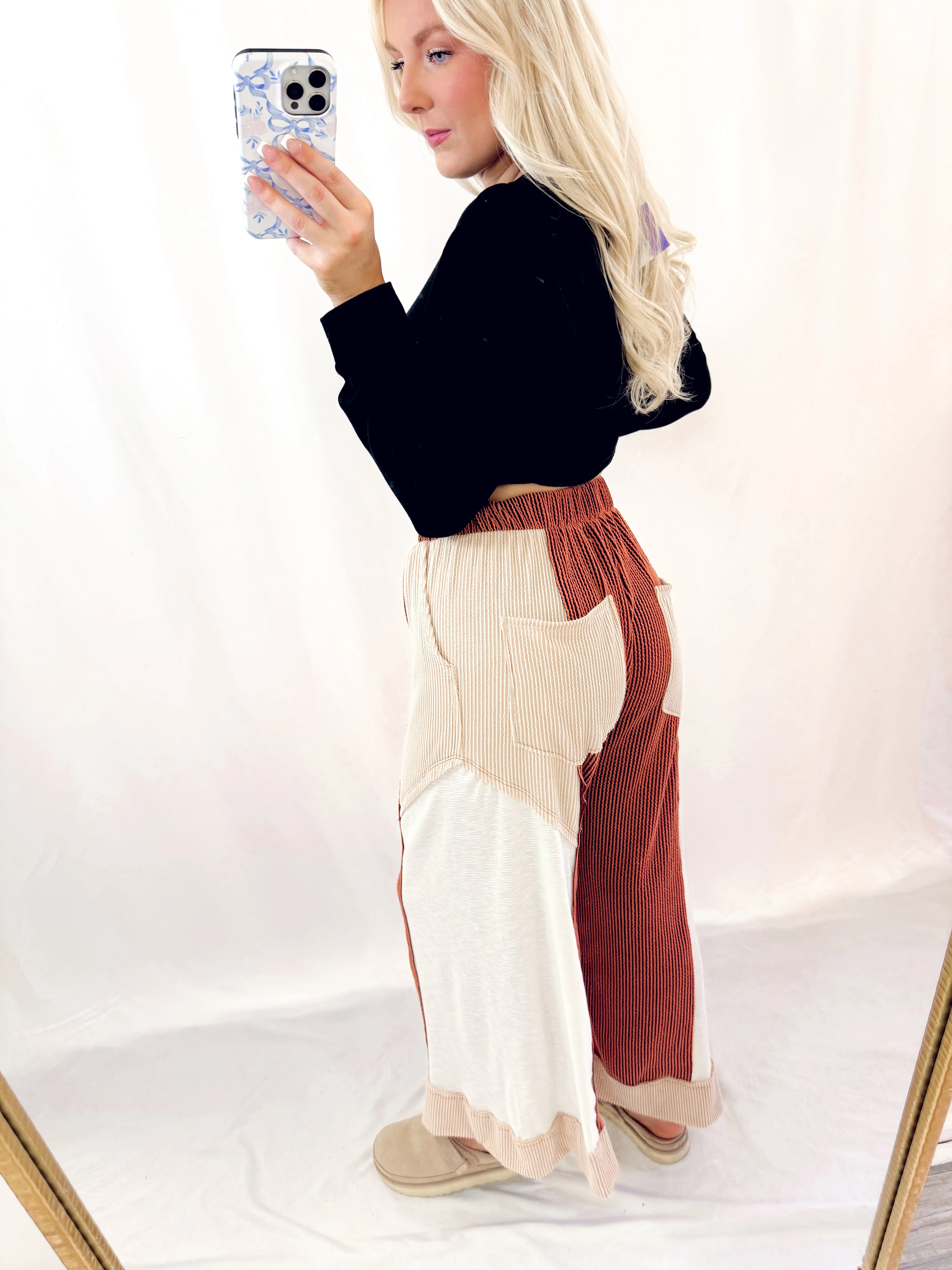Go For It Ribbed Sweatpants💖 1 medium & 1 large left