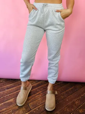 GREY LIGHTWEIGHT SWEATPANTS