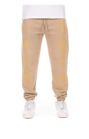 ICECREAM snow tops sweatpants - chinchilla