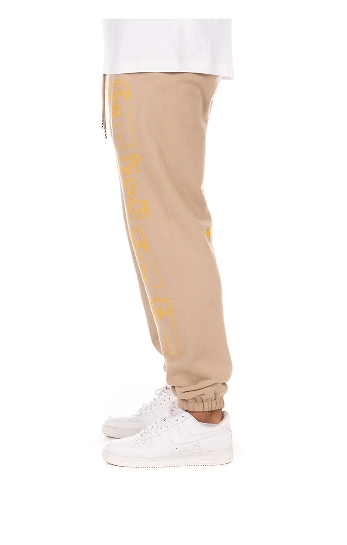 ICECREAM snow tops sweatpants - chinchilla