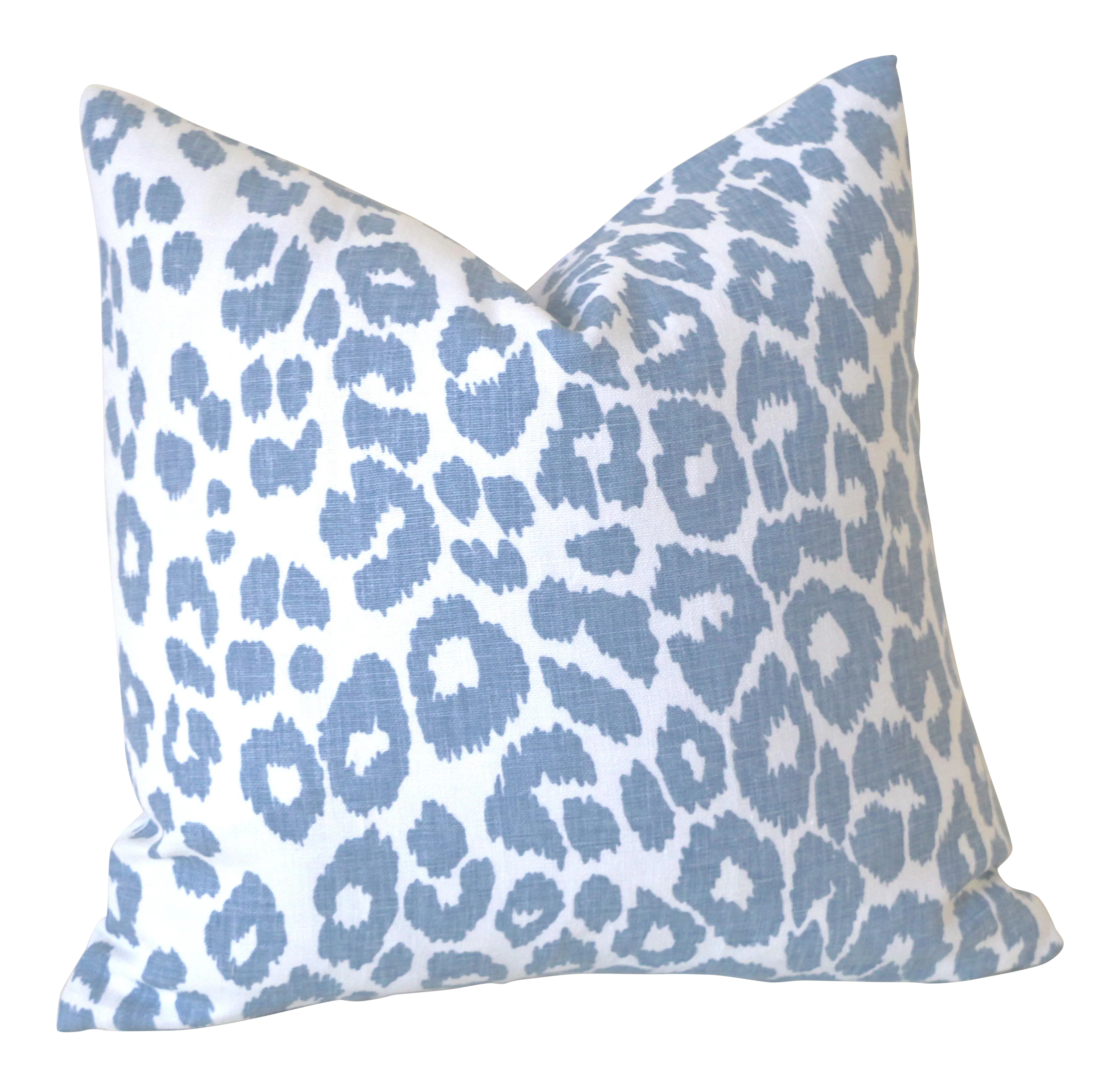 Iconic Leopard Pillow Cover / Available in 5 colors and 10 sizes / Schumacher Sky Leopard Cushion Cover / Green Navy Black Sky Leopard