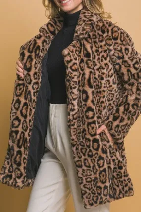 Jayden Leopard Jacket