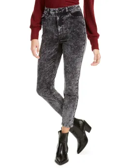 Juniors' Acid-Wash Corduroy Skinny Pants